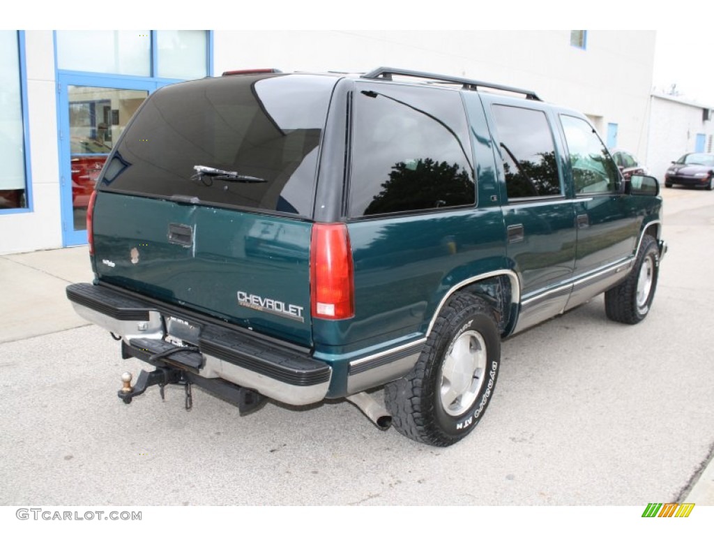 1997 Tahoe LS 4x4 - Emerald Green Metallic / Tan photo #6