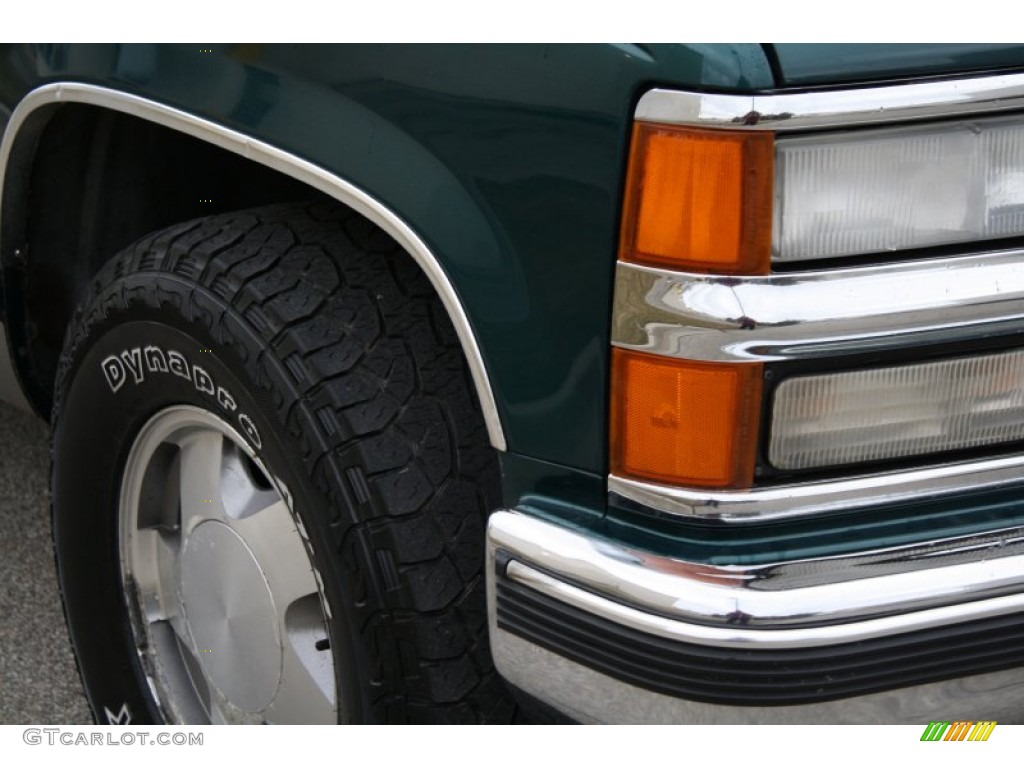 1997 Tahoe LS 4x4 - Emerald Green Metallic / Tan photo #7