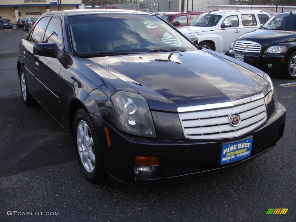 2006 CTS Sedan - Blackberry / Light Gray/Ebony photo #3