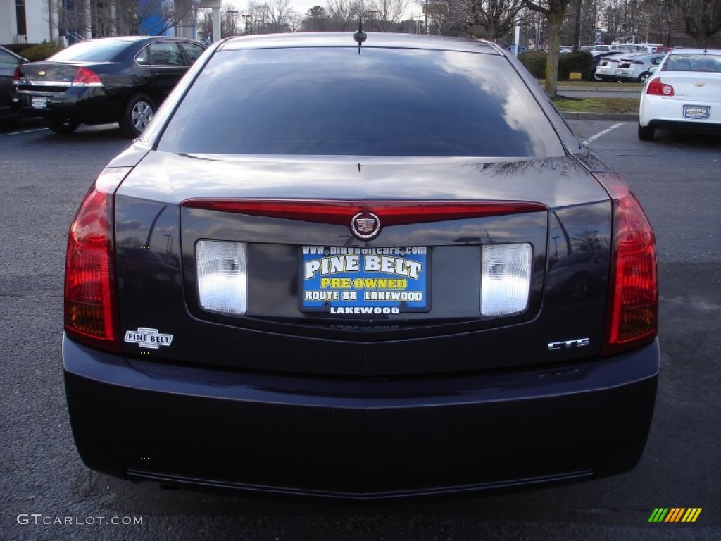 2006 CTS Sedan - Blackberry / Light Gray/Ebony photo #5