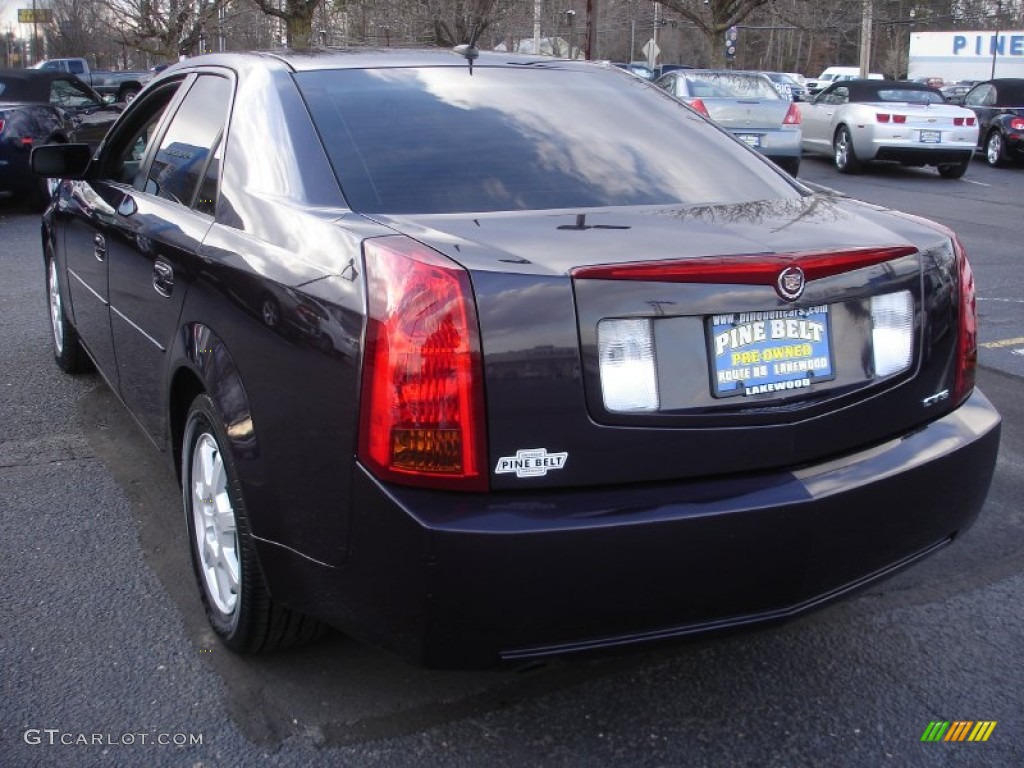 2006 CTS Sedan - Blackberry / Light Gray/Ebony photo #6
