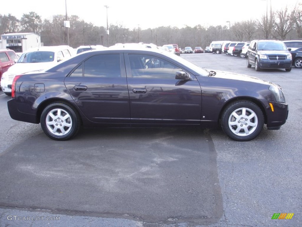 2006 CTS Sedan - Blackberry / Light Gray/Ebony photo #7