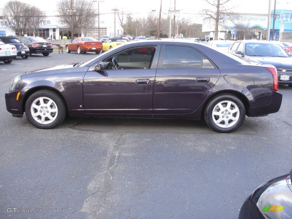 2006 CTS Sedan - Blackberry / Light Gray/Ebony photo #9