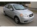 2010 Cosmic Silver Chevrolet Aveo LT Sedan  photo #1