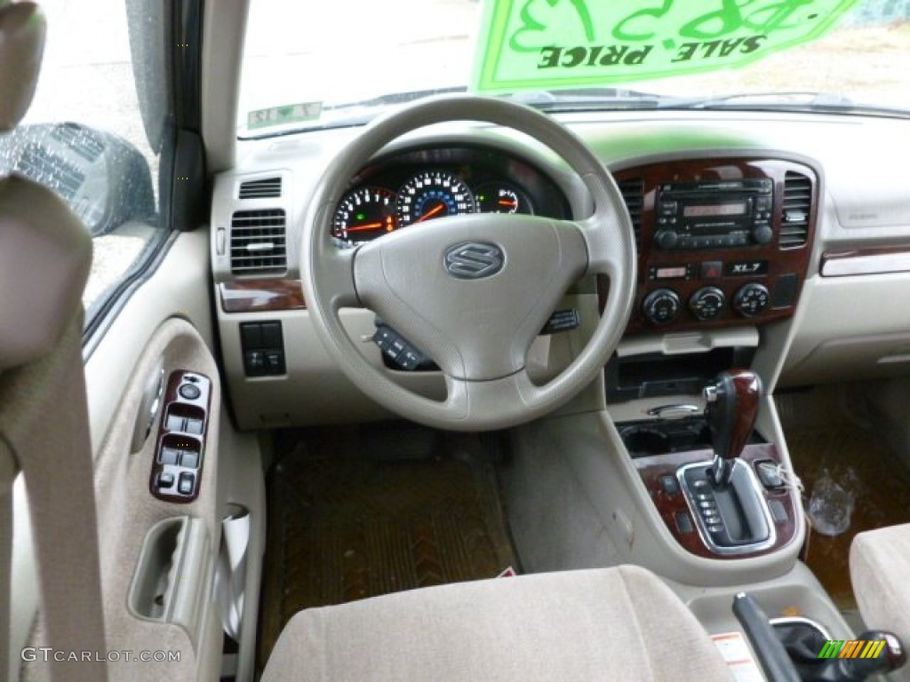 2003 XL7 Touring 4x4 - Black Onyx / Gray photo #14