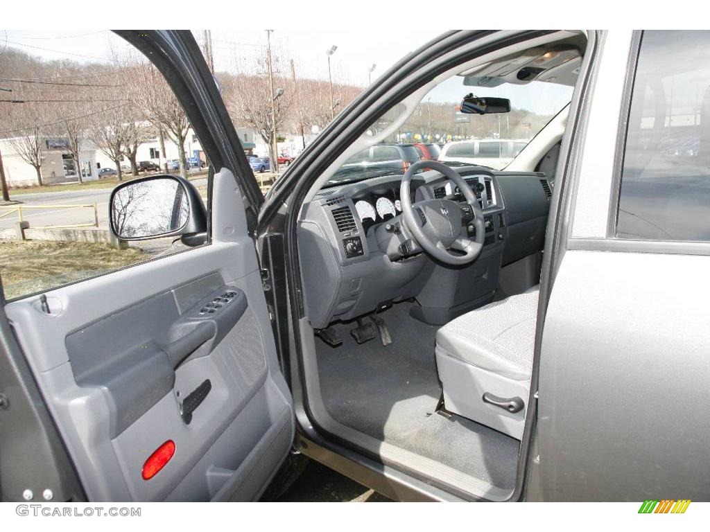 2008 Ram 1500 Big Horn Edition Quad Cab 4x4 - Mineral Gray Metallic / Medium Slate Gray photo #10