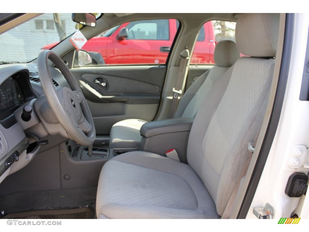 2005 Malibu Sedan - White / Neutral Beige photo #9