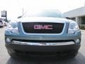 2009 Silver Green Metallic GMC Acadia SLE  photo #2