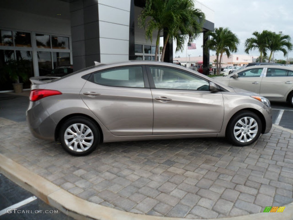 Desert Bronze 2011 Hyundai Elantra GLS Exterior Photo #62076275
