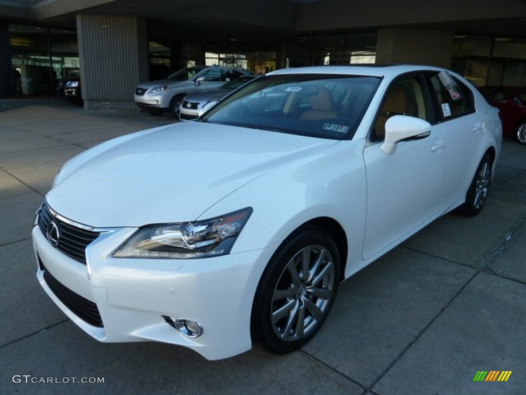 Starfire White Pearl 2013 Lexus GS 350 AWD Exterior Photo #62079053
