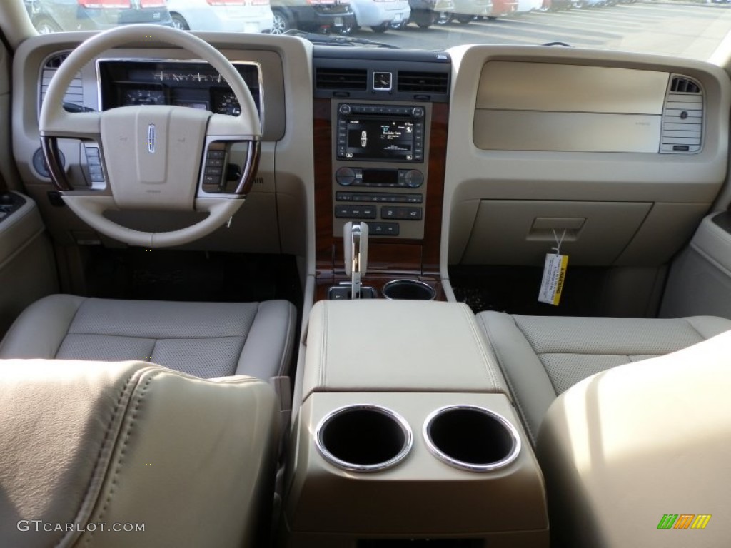 2012 Lincoln Navigator 4x4 Stone Dashboard Photo #62080112