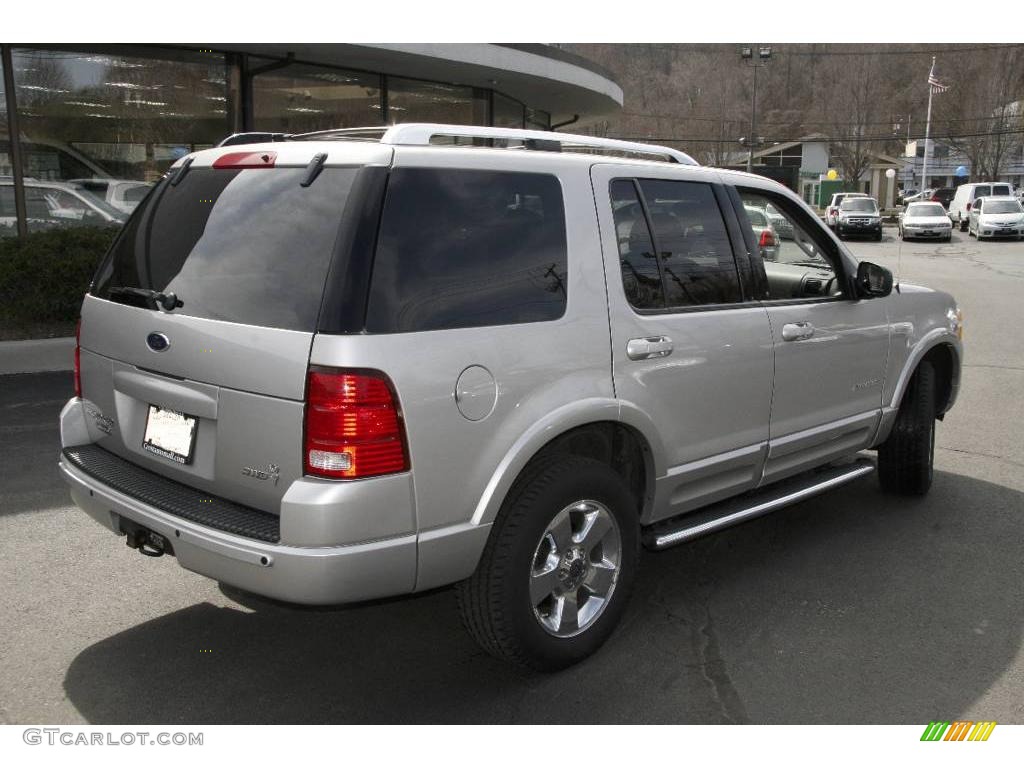2004 Explorer Limited AWD - Silver Birch Metallic / Graphite photo #3