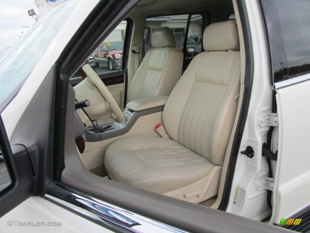 Light Parchment Interior 2004 Lincoln Aviator Luxury AWD Photo #62080817