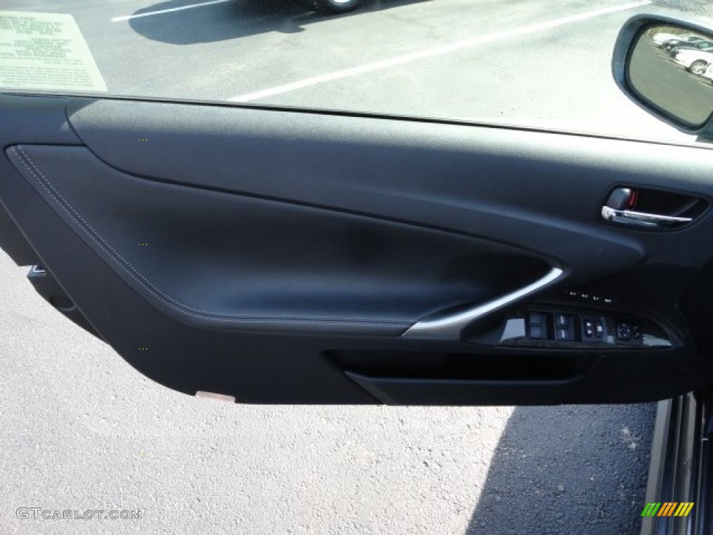 2012 IS 250 C Convertible - Nebula Gray Pearl / Black photo #13