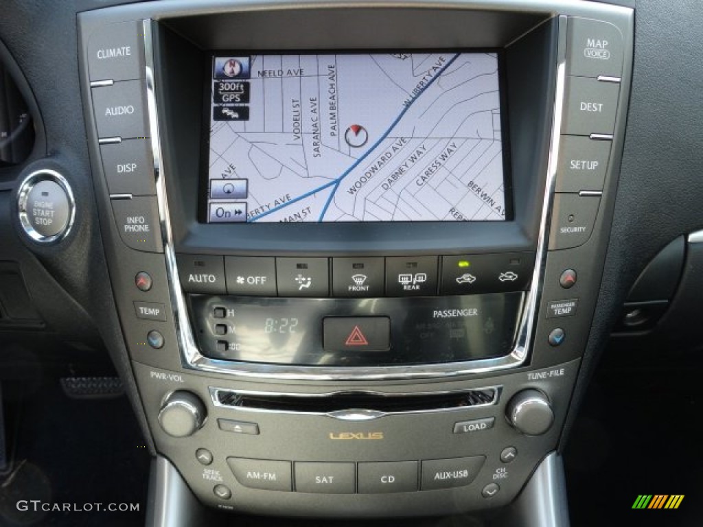 2012 Lexus IS 250 C Convertible Controls Photo #62080942