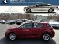 2012 Matador Red Mica Lexus CT 200h Hybrid Premium  photo #1
