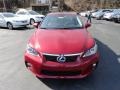 2012 Matador Red Mica Lexus CT 200h Hybrid Premium  photo #7