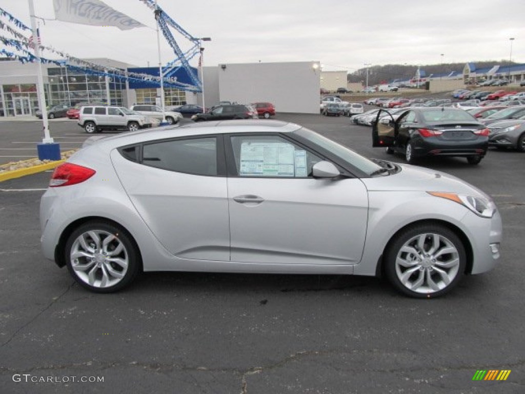 Ironman Silver 2012 Hyundai Veloster Standard Veloster Model Exterior Photo #62081047