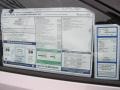 2012 Hyundai Veloster Standard Veloster Model Window Sticker