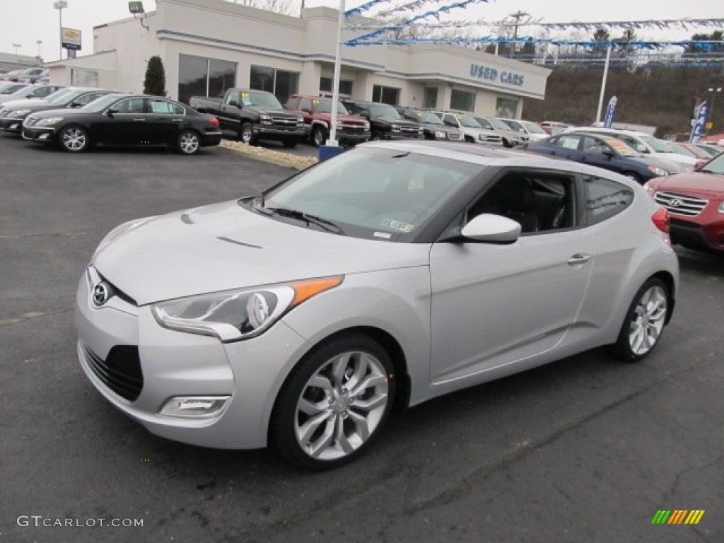 Ironman Silver 2012 Hyundai Veloster Standard Veloster Model Exterior Photo #62081075