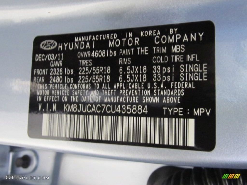 2012 Hyundai Tucson Limited AWD THE Photo #62081678