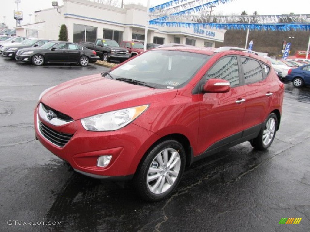 Garnet Red 2012 Hyundai Tucson Limited AWD Exterior Photo #62081798