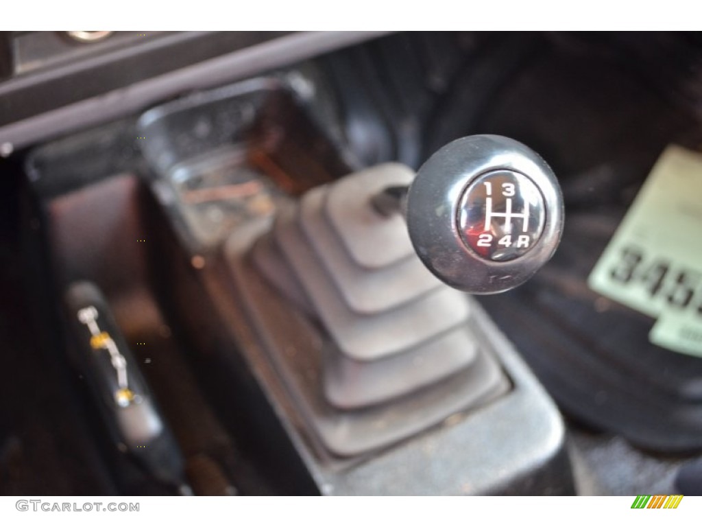 1997 Jeep Wrangler Sport 4x4 5 Speed Manual Transmission Photo #62081999