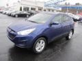 Iris Blue 2012 Hyundai Tucson GLS AWD Exterior