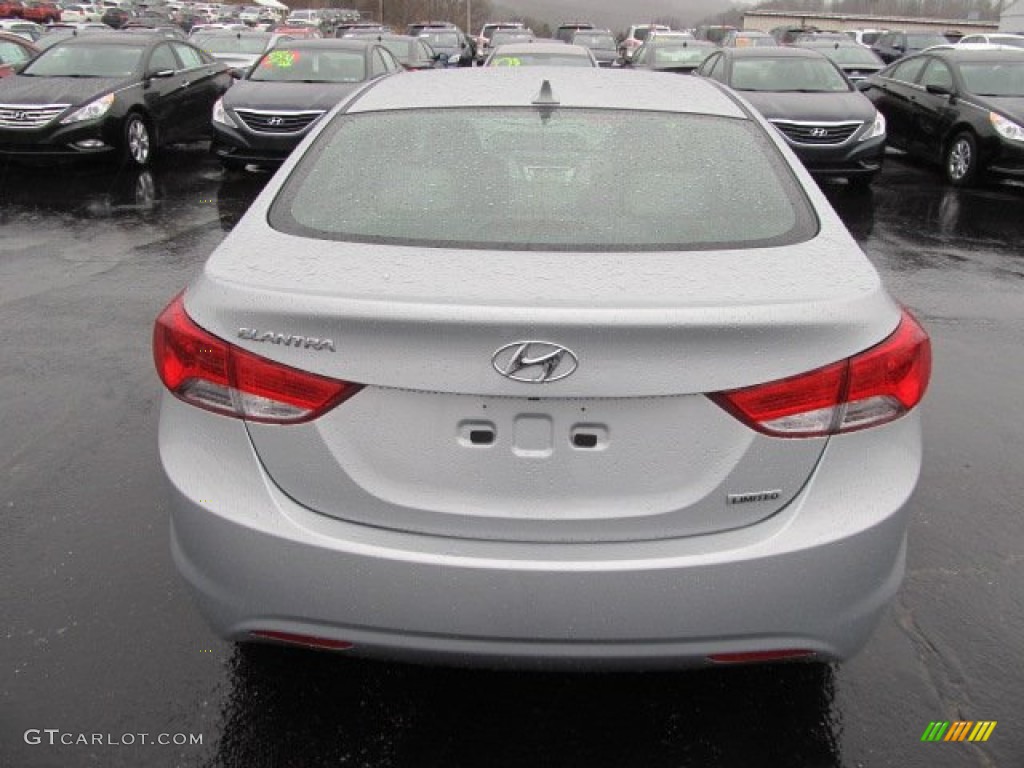 2012 Elantra Limited - Silver / Gray photo #5