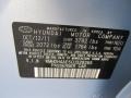 N2U: Blue Sky Metallic 2012 Hyundai Elantra Limited Color Code