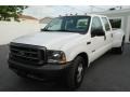 Oxford White - F350 Super Duty XL Crew Cab Dually Photo No. 2