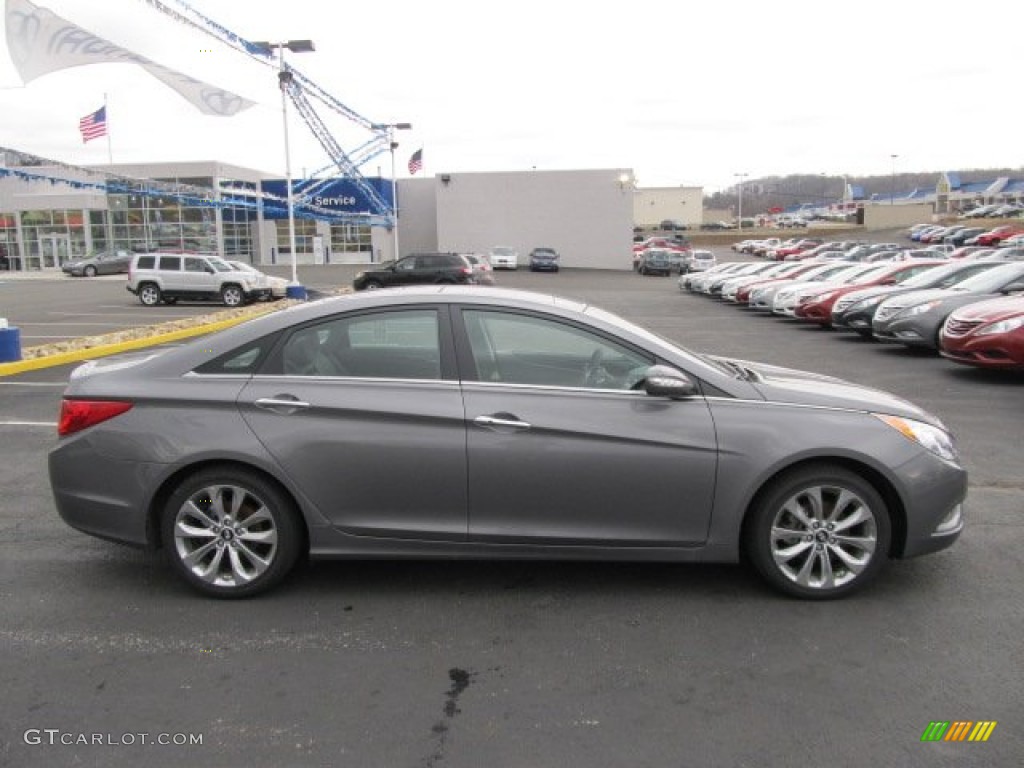 Harbor Gray Metallic 2012 Hyundai Sonata Limited 2.0T Exterior Photo #62083488