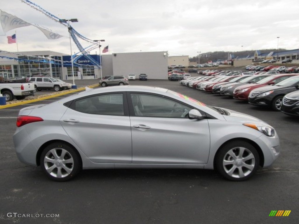 Silver 2012 Hyundai Elantra Limited Exterior Photo #62083584