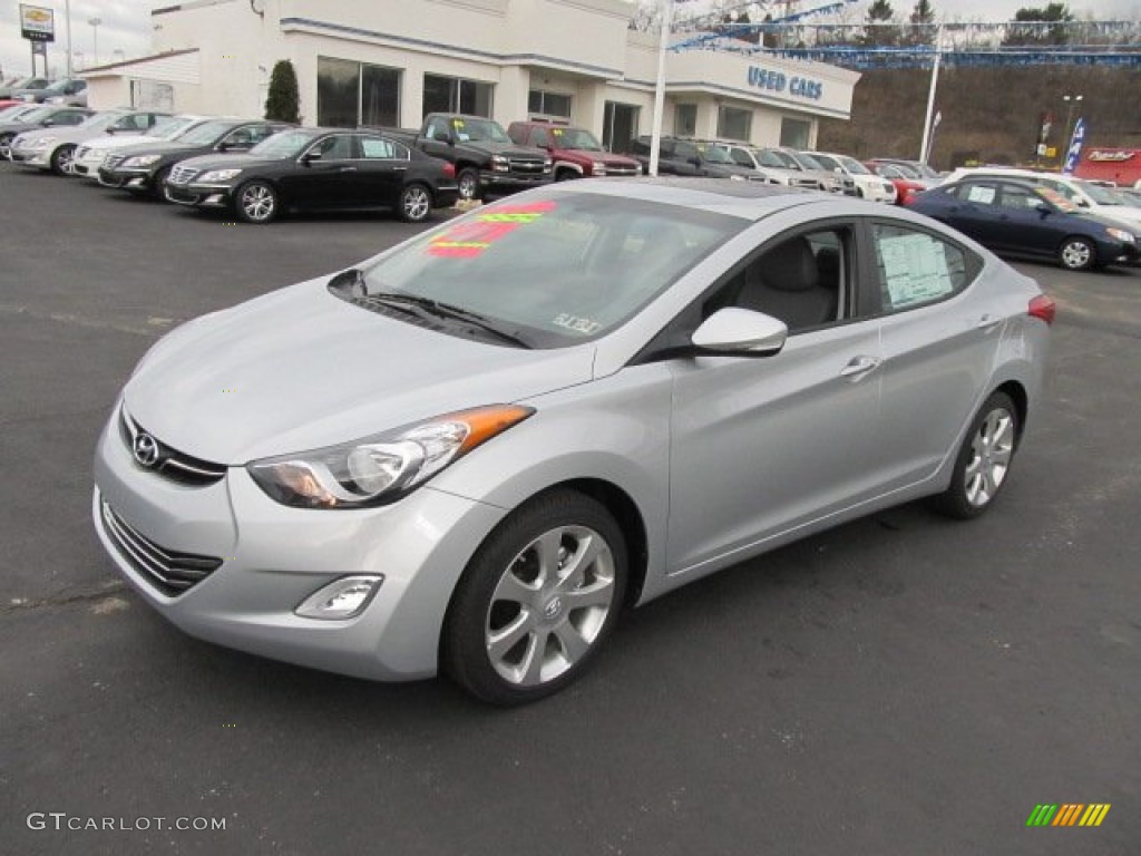Silver 2012 Hyundai Elantra Limited Exterior Photo #62083590