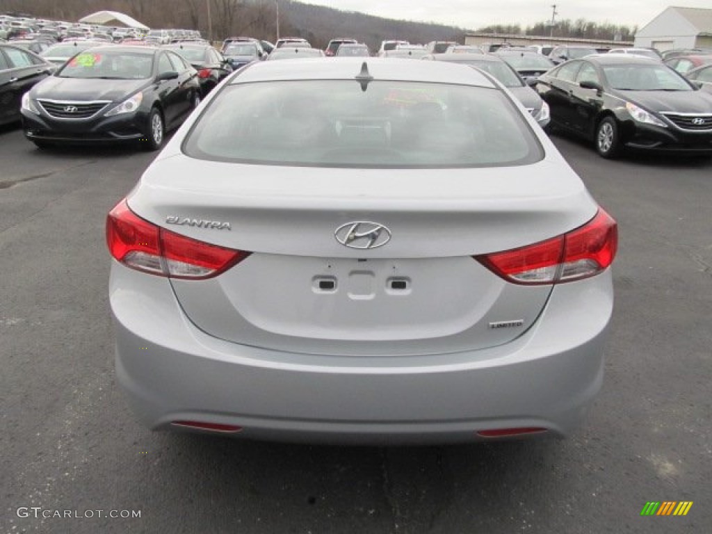 2012 Elantra Limited - Silver / Gray photo #5