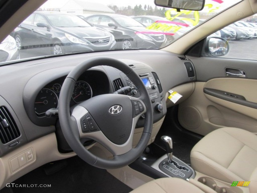 Beige Interior 2012 Hyundai Elantra SE Touring Photo #62083830