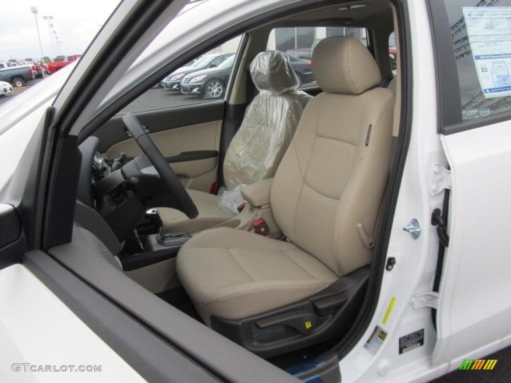 Beige Interior 2012 Hyundai Elantra SE Touring Photo #62083840
