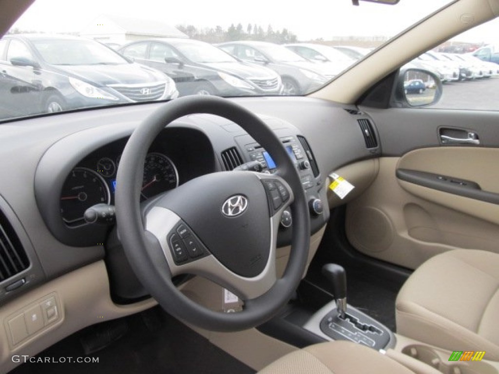 Beige Interior 2012 Hyundai Elantra GLS Touring Photo #62083917