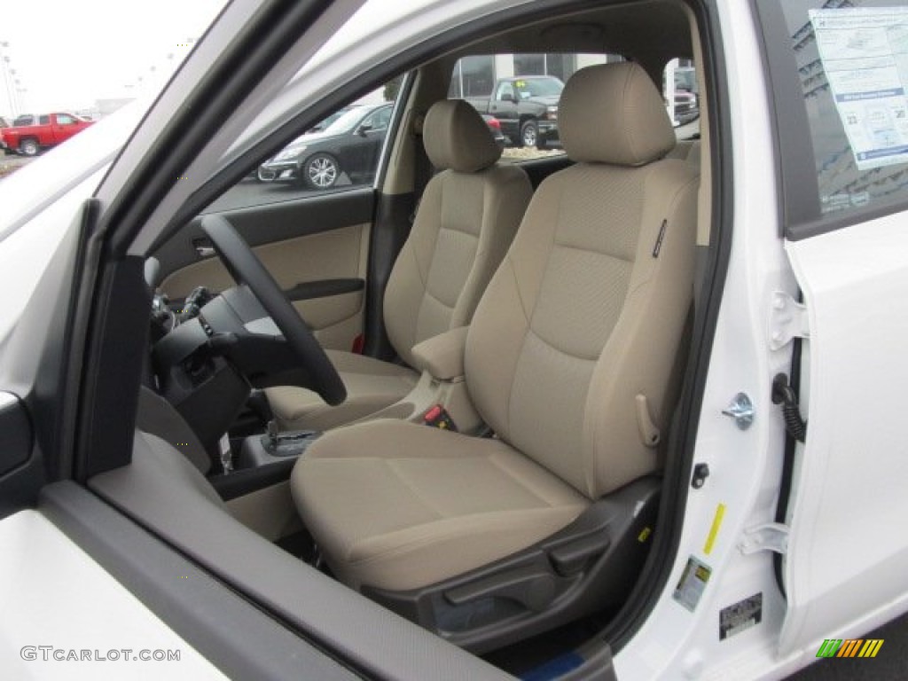 Beige Interior 2012 Hyundai Elantra GLS Touring Photo #62083926