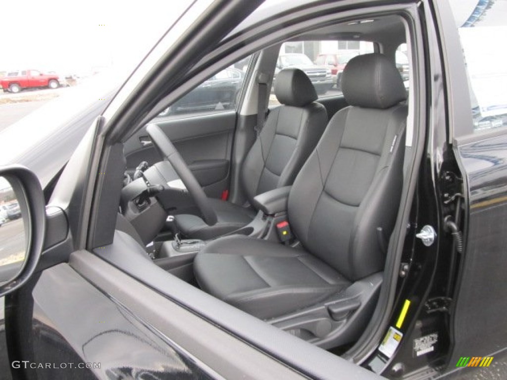 2012 Elantra SE Touring - Black Noir Pearl / Black photo #8