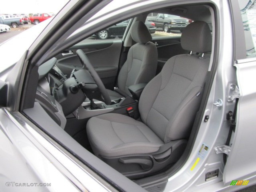 Gray Interior 2012 Hyundai Sonata GLS Photo #62084115