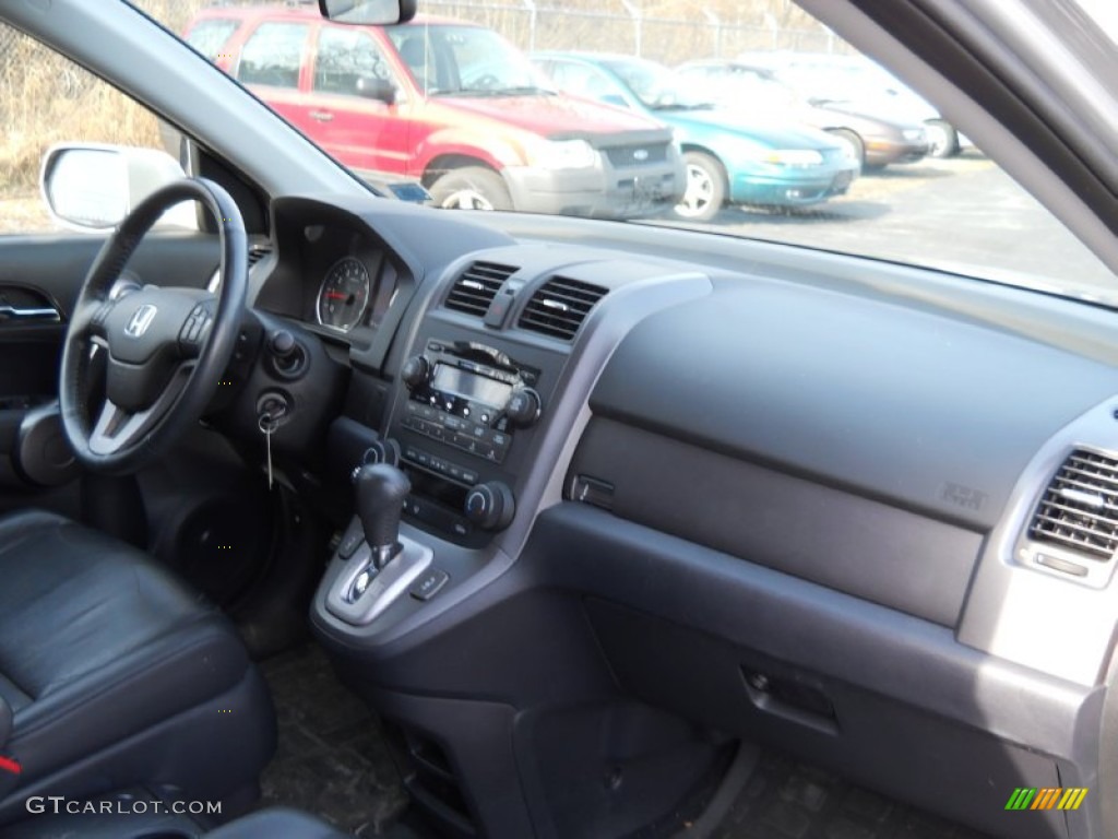 2009 CR-V EX-L 4WD - Alabaster Silver Metallic / Black photo #23