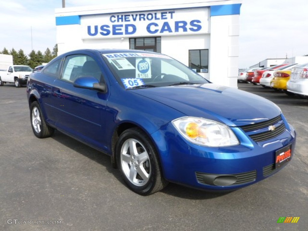 2005 Cobalt LS Coupe - Arrival Blue Metallic / Ebony photo #1