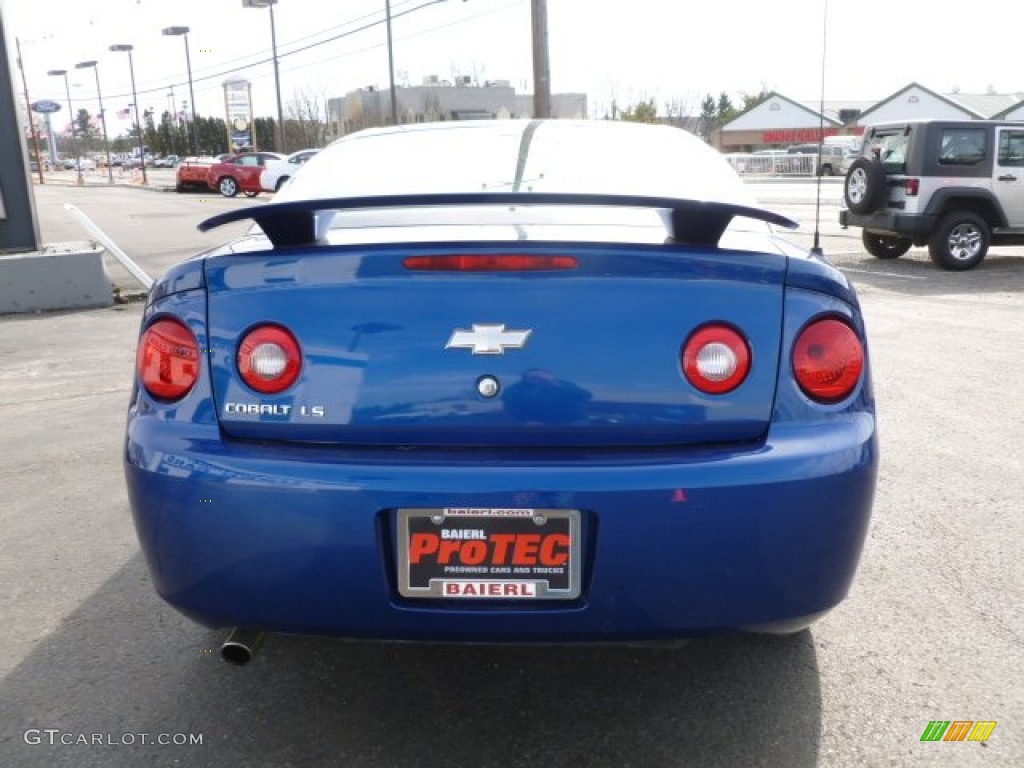 2005 Cobalt LS Coupe - Arrival Blue Metallic / Ebony photo #6