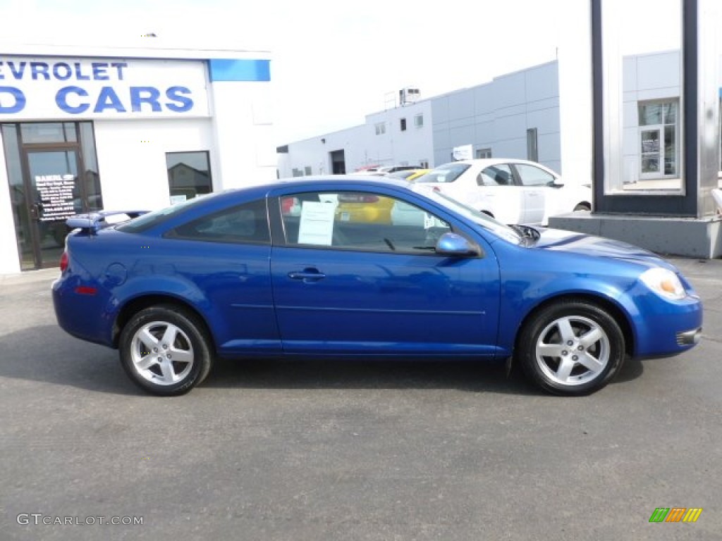 2005 Cobalt LS Coupe - Arrival Blue Metallic / Ebony photo #8