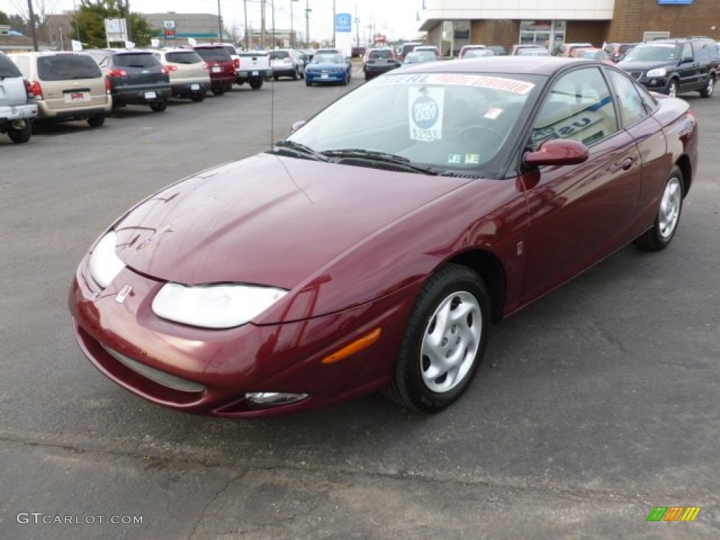 Cranberry 2002 Saturn S Series SC2 Coupe Exterior Photo #62085356