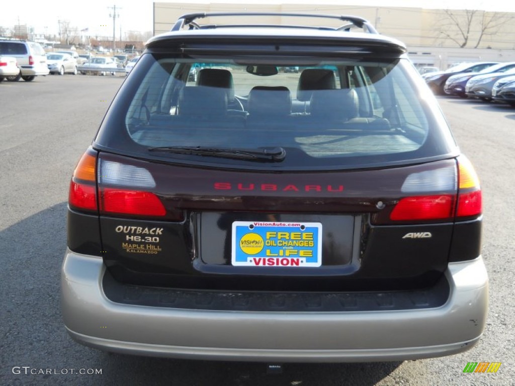 2001 Outback VDC Wagon - Black Granite Pearlcoat / Gray photo #21