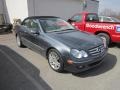 Steel Grey Metallic 2009 Mercedes-Benz CLK 350 Cabriolet