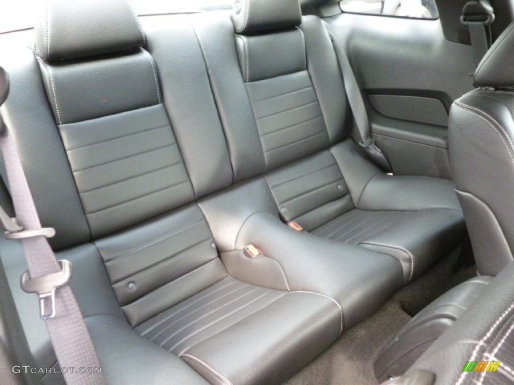 2012 Ford Mustang GT Premium Coupe Rear Seat Photo #62086416