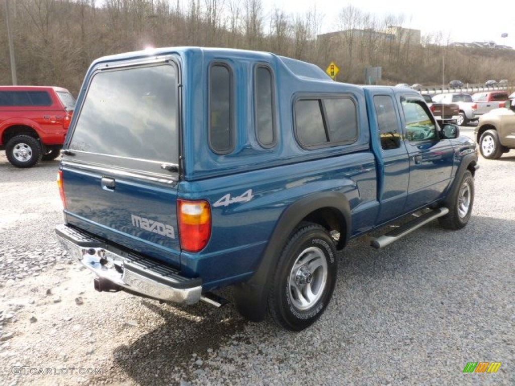 2004 B-Series Truck B4000 Cab Plus 4x4 - Dark Teal / Medium Dark Flint photo #7